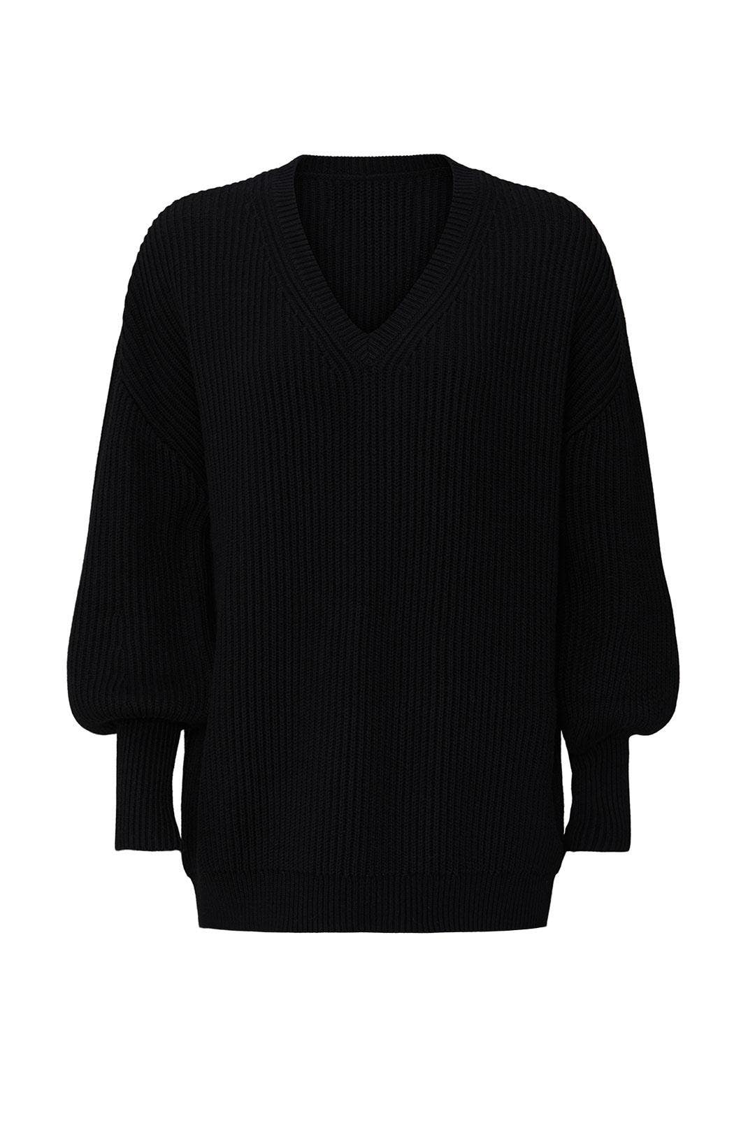 Napoli Oversized V-Neck Sweater by Apiece Apart 4