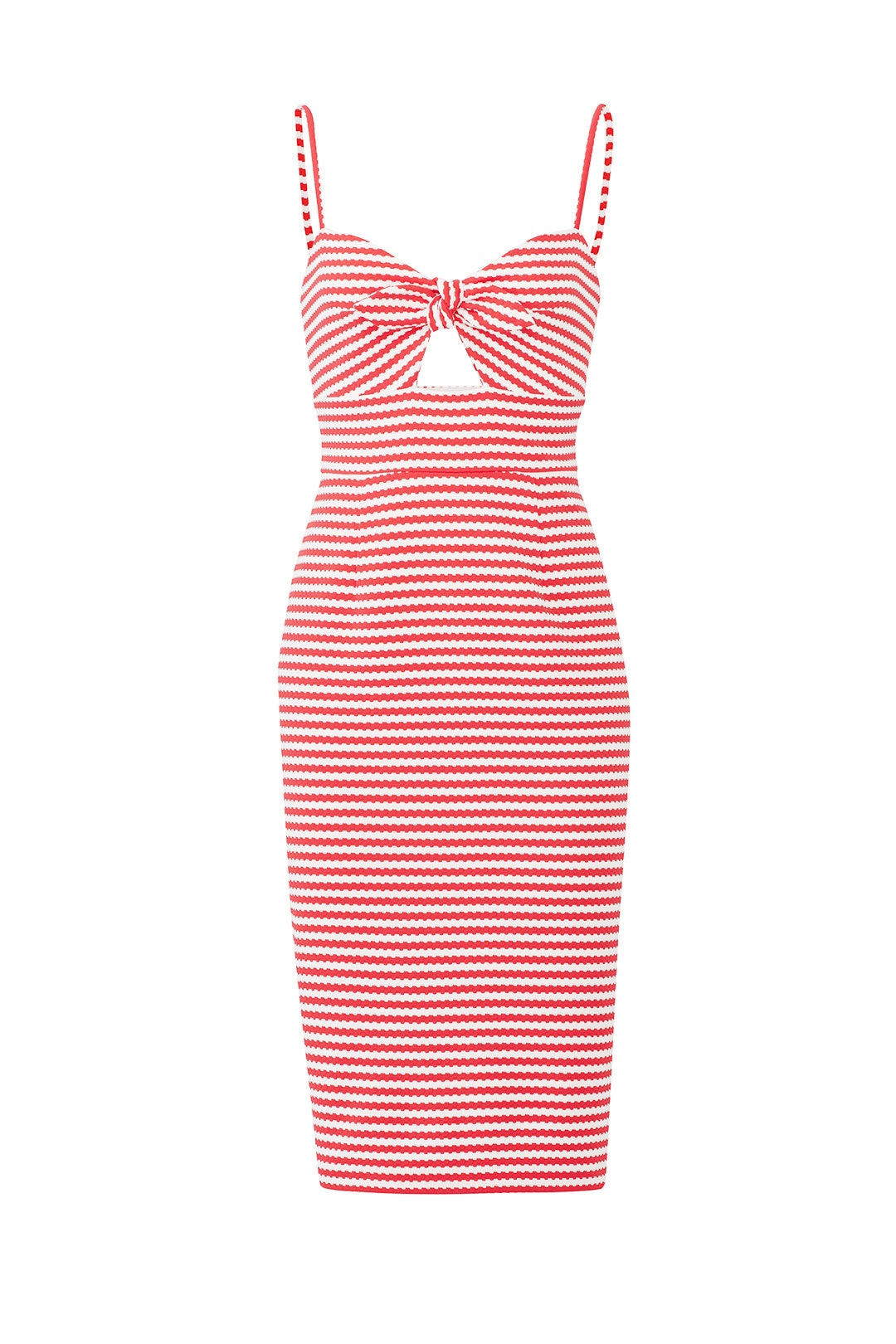 Red Striped Margot Dress by Hutch