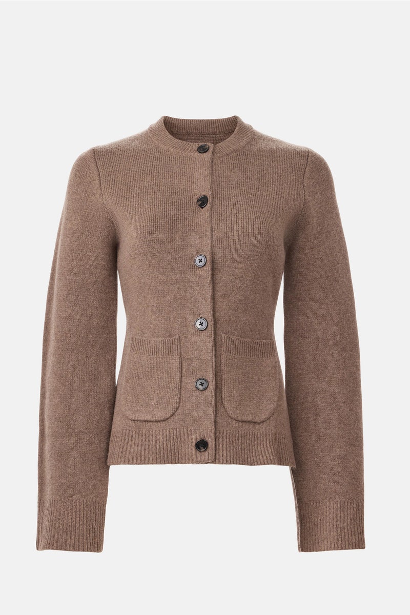 Eames Organic Cotton-Wool Button Cardigan by Modern Citizen - Photo 4