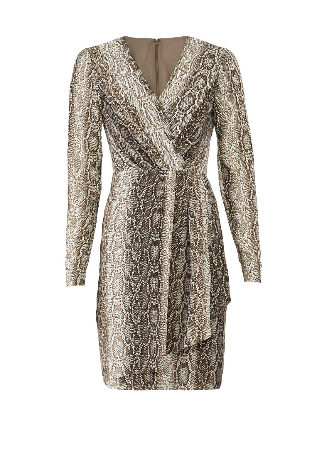 Python Faux Wrap Dress by Slate & Willow