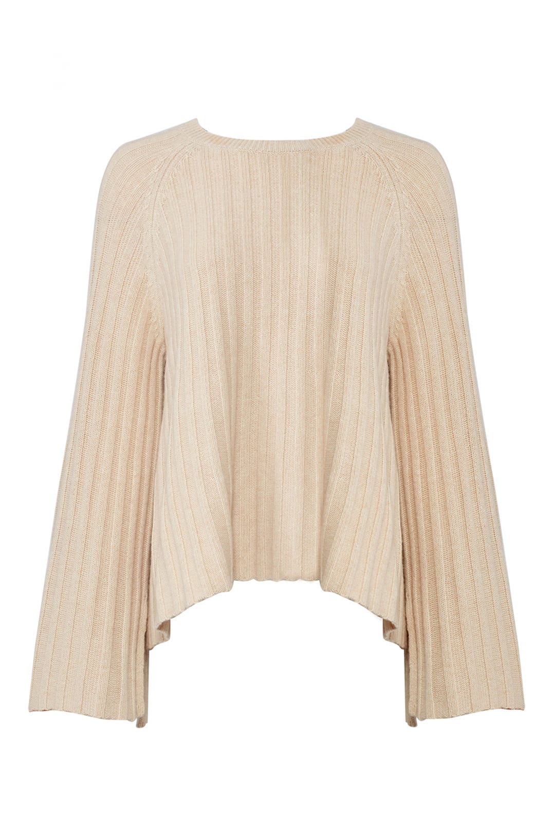 Camel Flounce Sweater by Elizabeth and James 3