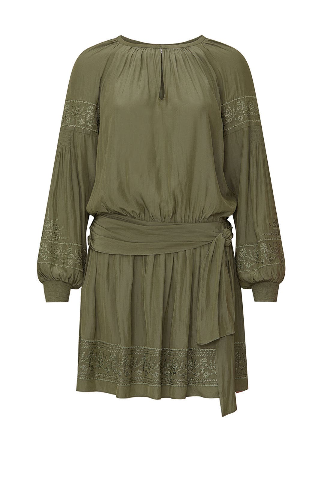 Green Tie Mia Dress by Ramy Brook 4