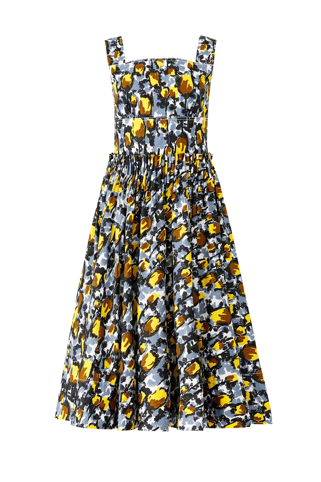 Citrus Full Skirt Dress by Marni 3