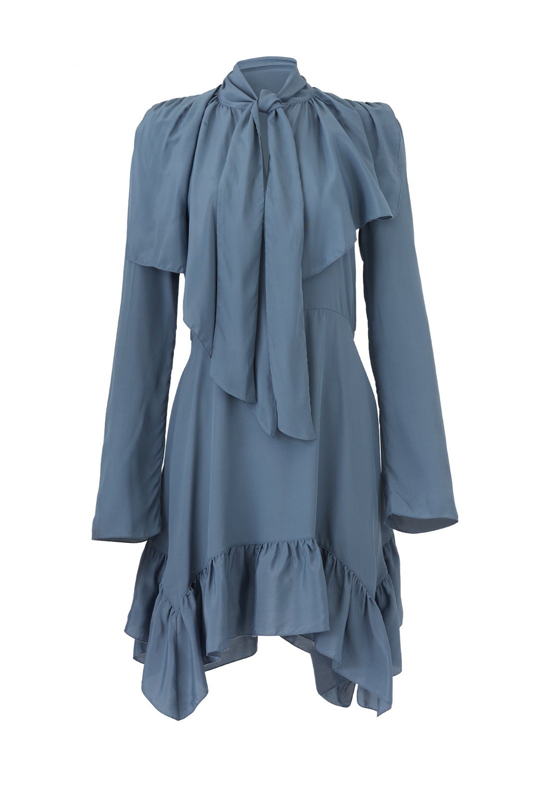 Blue Neck Tie Dress by See by Chloé 3