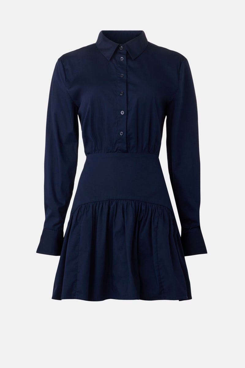 Blue Rocco Mini Dress by Staud - Photo 4
