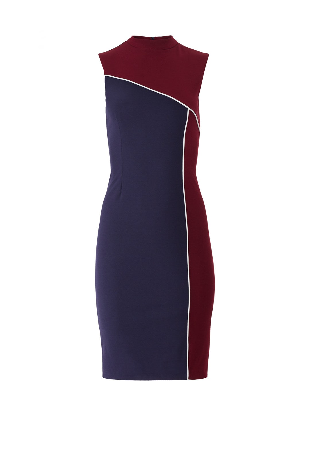 Navy Colorblock Sheath by Alexia Admor