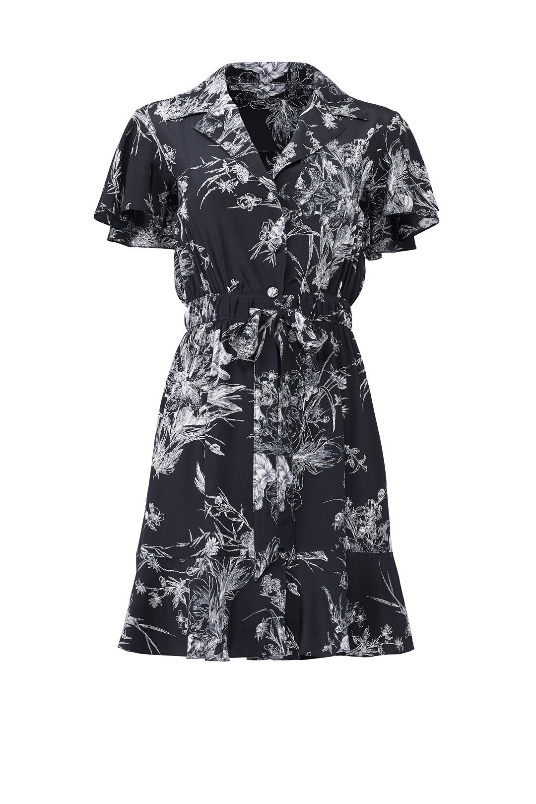 Floral Quincy Shirtdress by Cinq à Sept