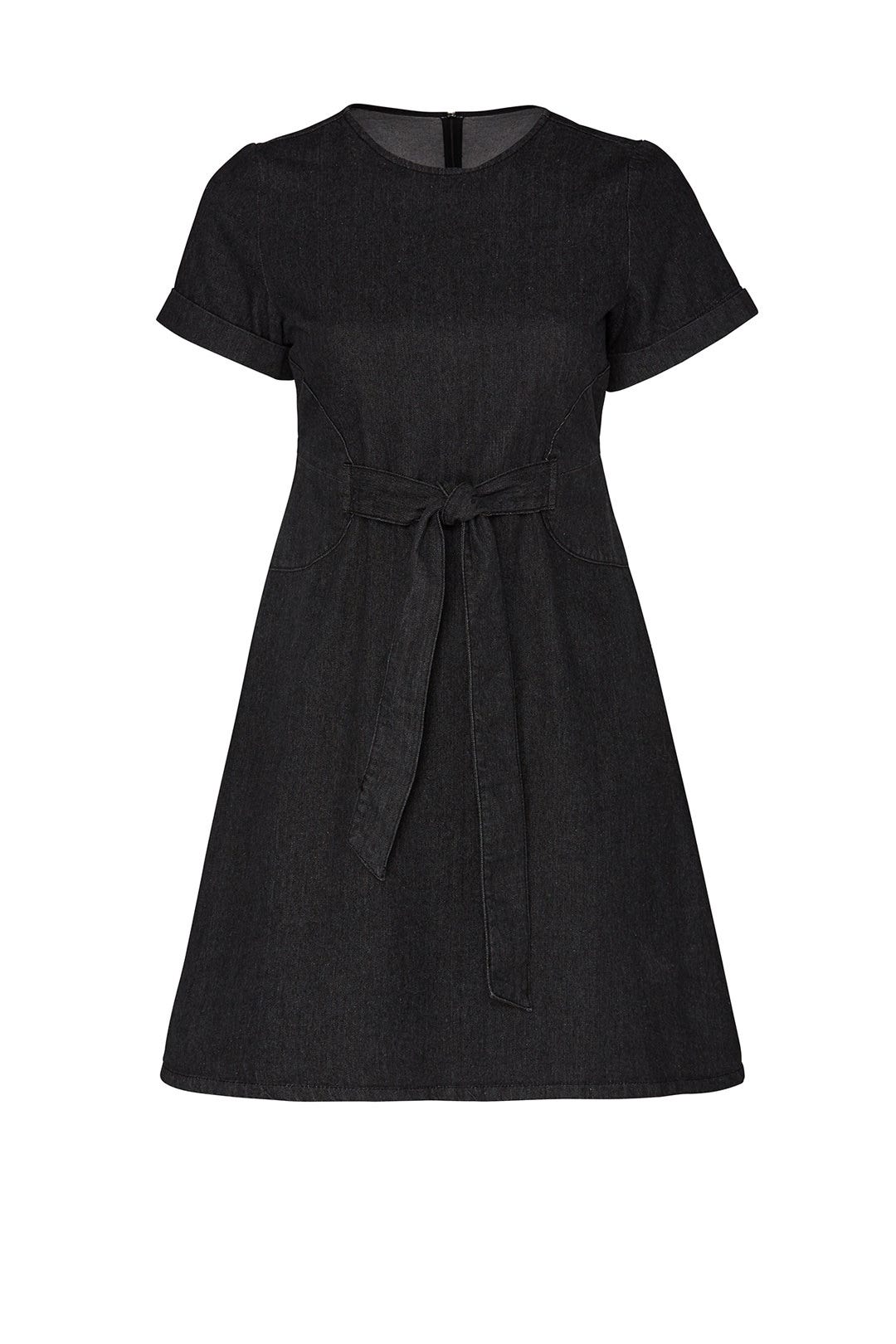 Denim Flare Dress by LOST INK 3