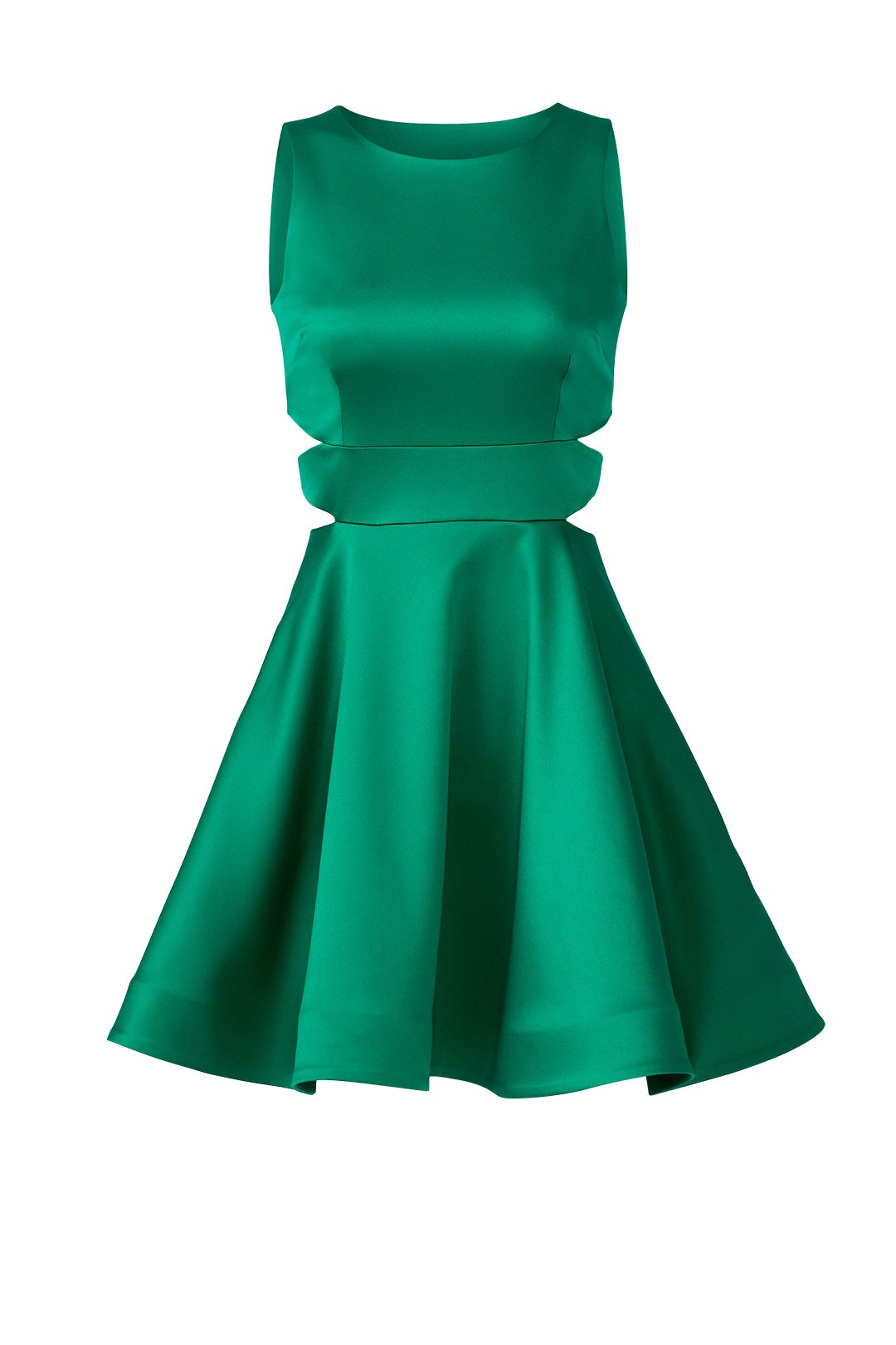 Emerald Cutout Dress by Cynthia Rowley 3
