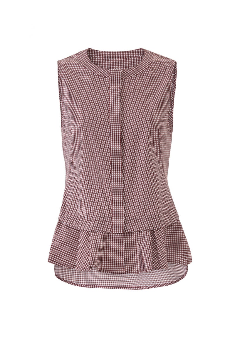 Derek Lam 10 Crosby - Roselyn Ruffle Sleeve Top