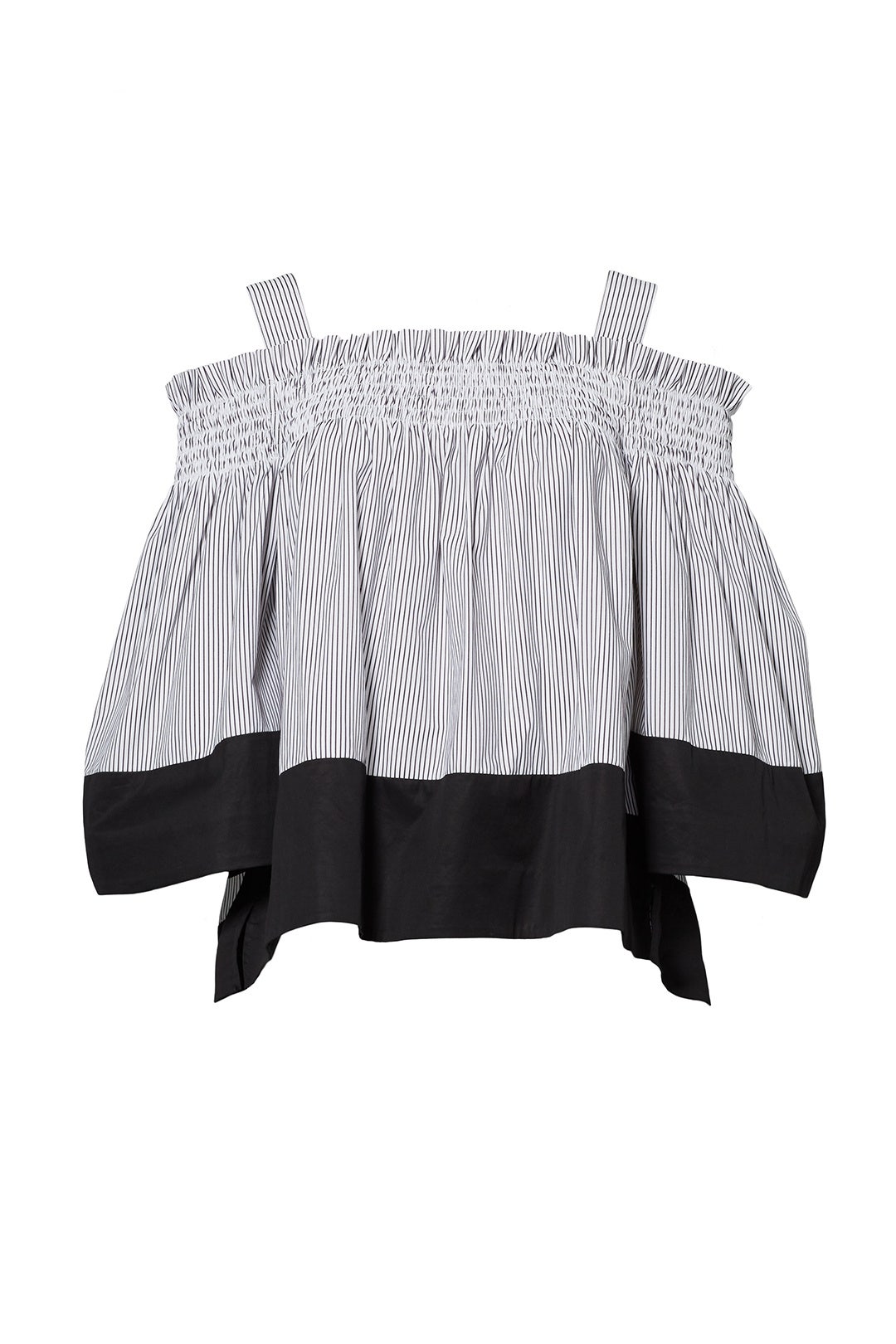 Cold Shoulder Smock Top by KENDALL + KYLIE