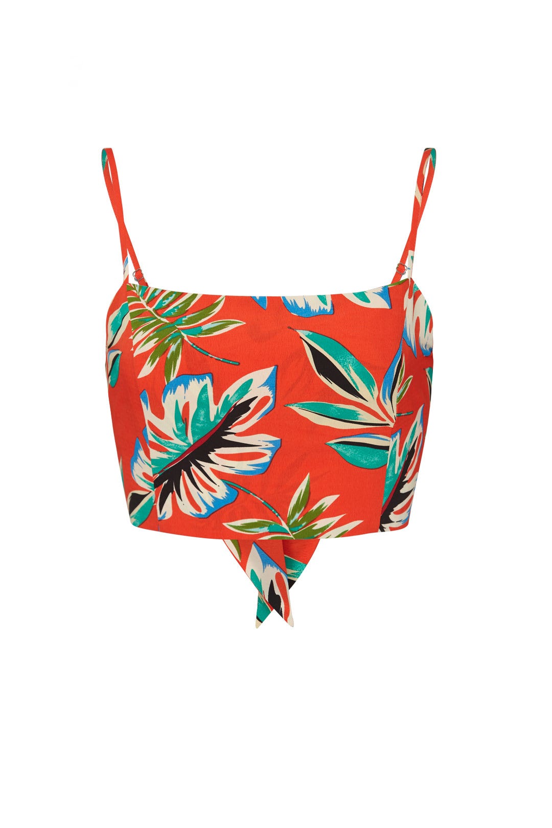 Tropical Back Tie Top by Moon River