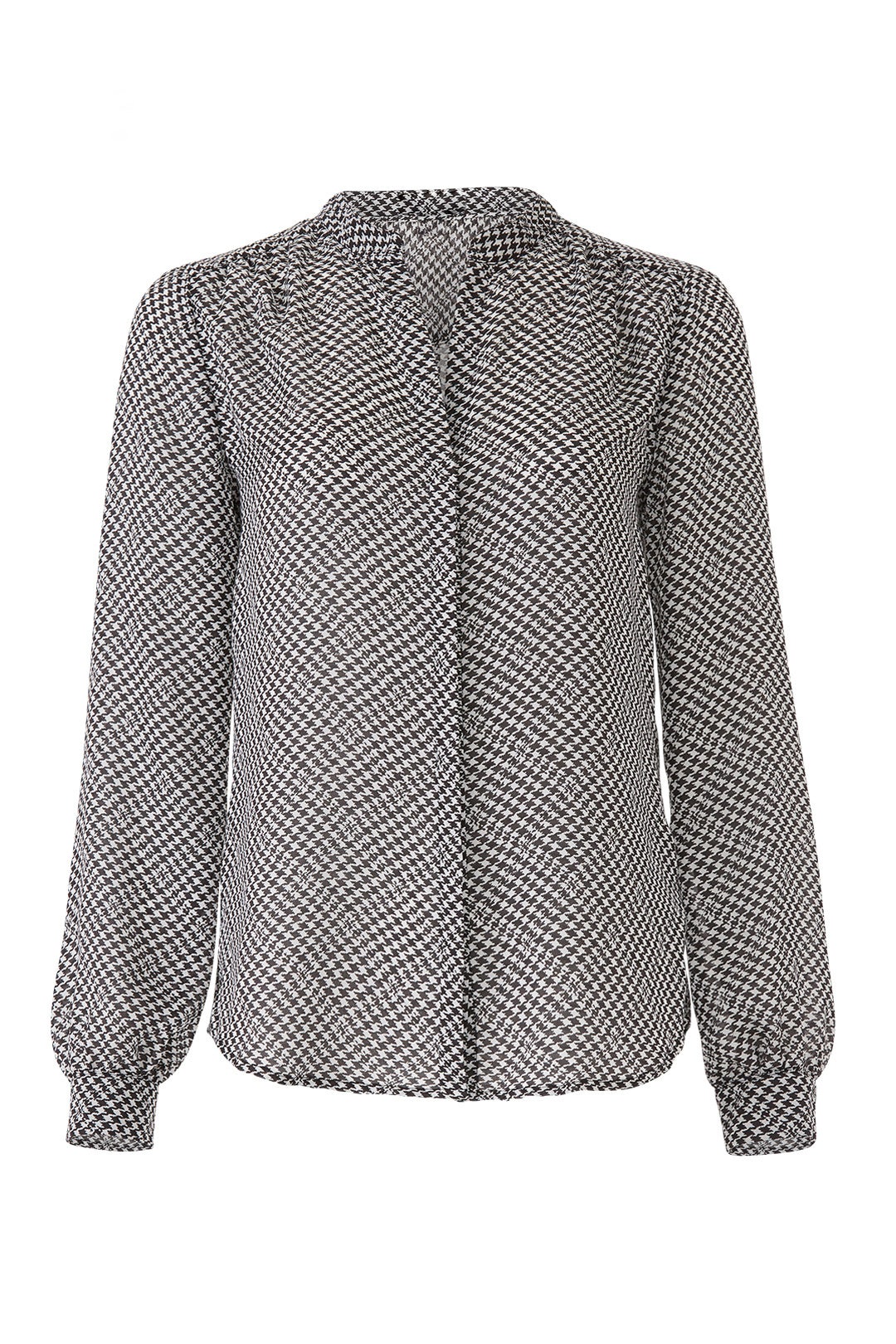 Houndstooth Mintee Blouse by Joie 3