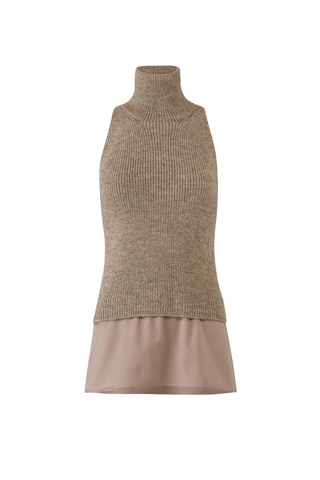 Mocha Knit Turtleneck by KAUFMANFRANCO 3