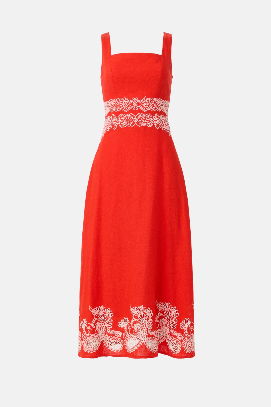 Square Neck Embroidery Detail Dress by Ted Baker London 4