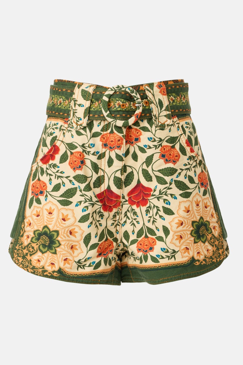 Sand Garden Tapestry Shorts by FARM Rio - Photo 4
