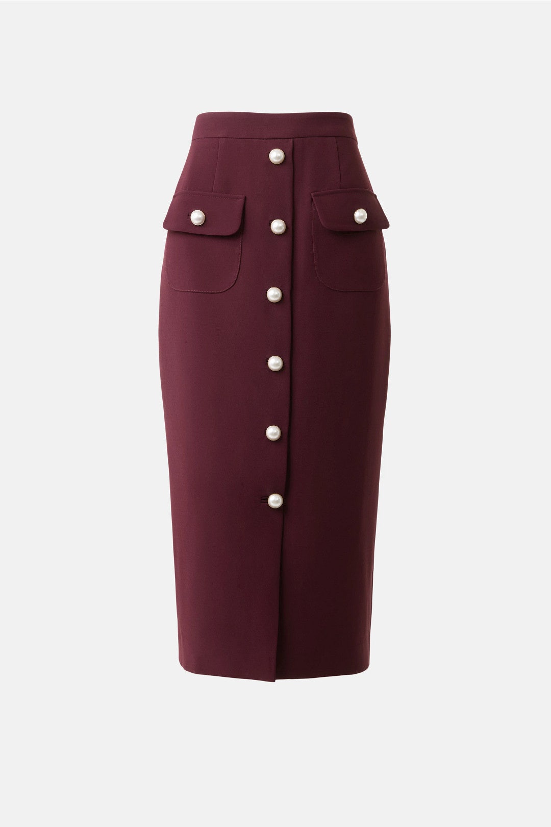 Front Button Midi Skirt by Adam Lippes x RTR 4