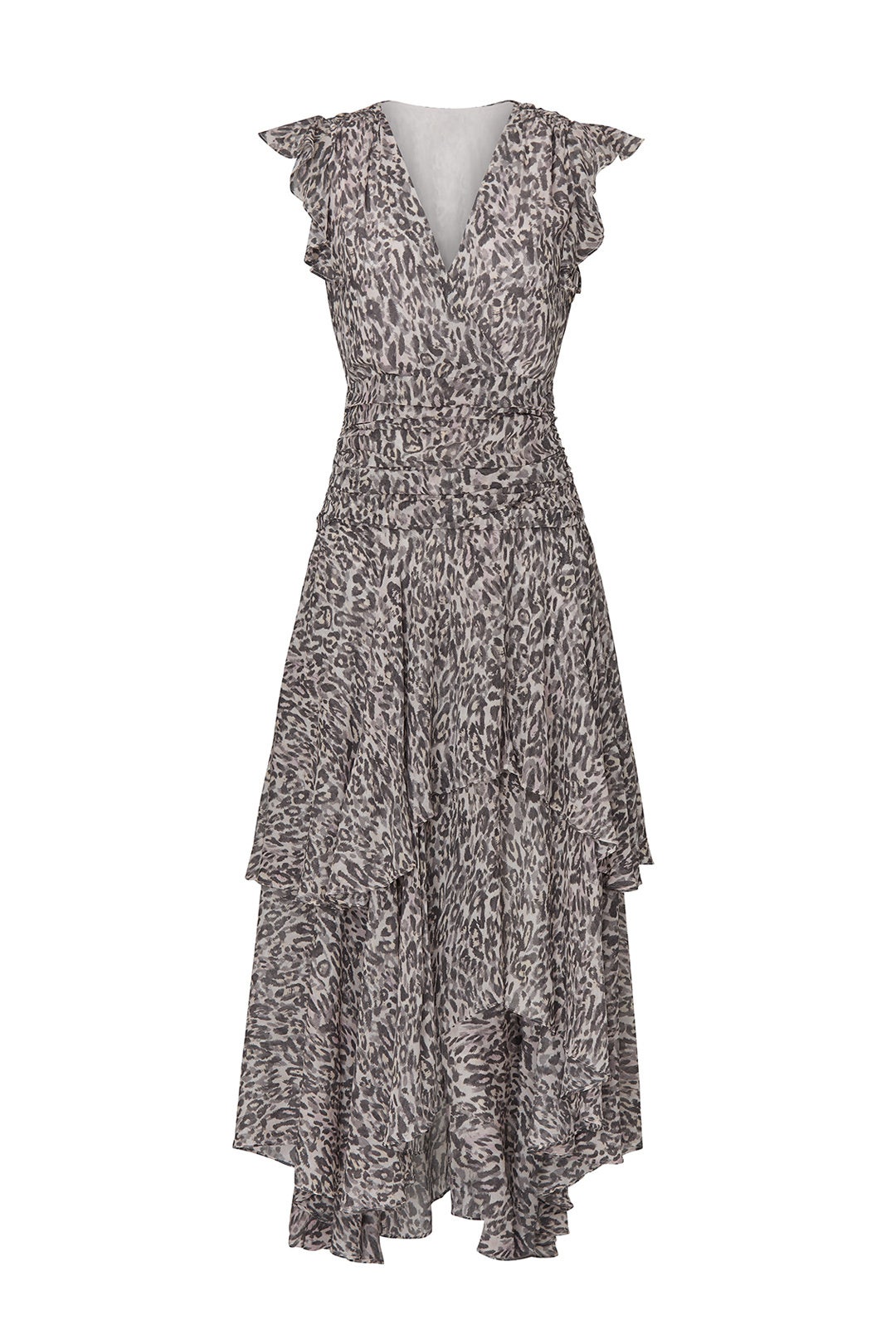 Caris Kara Long Dress by AllSaints 3