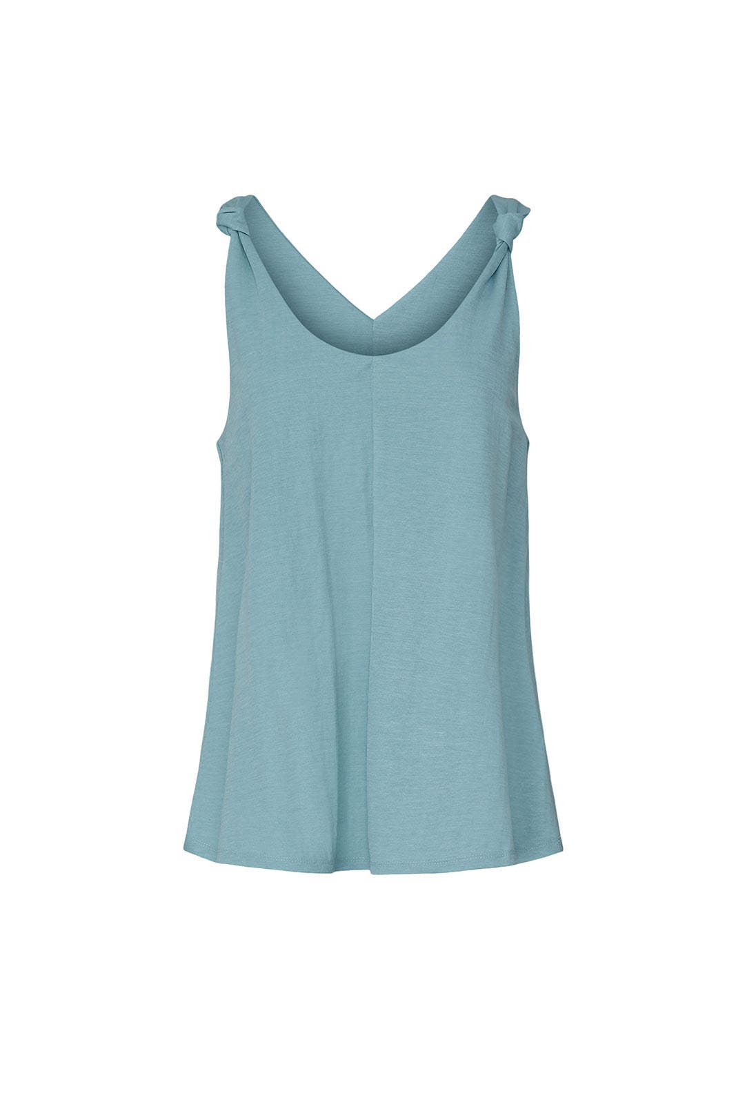 Rosalie Knot Strap Tank by B Collection by Bobeau
