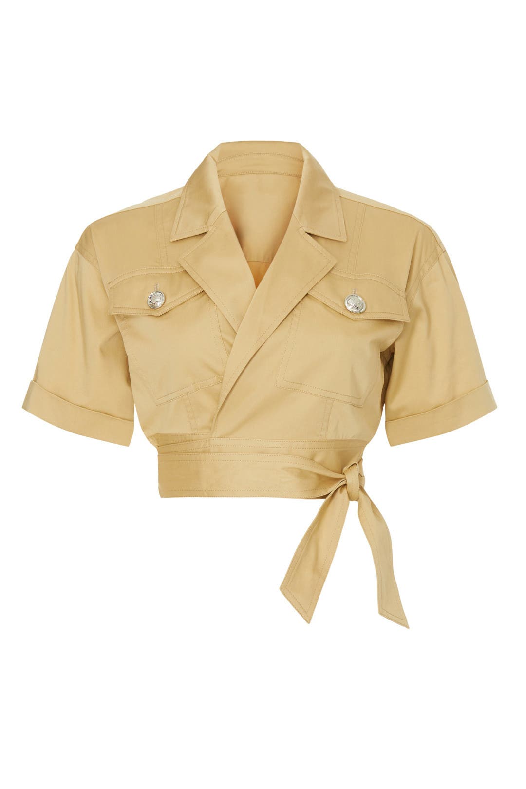 Wrap Crop Top by Derek Lam 10 Crosby x RTR | Rent the Runway