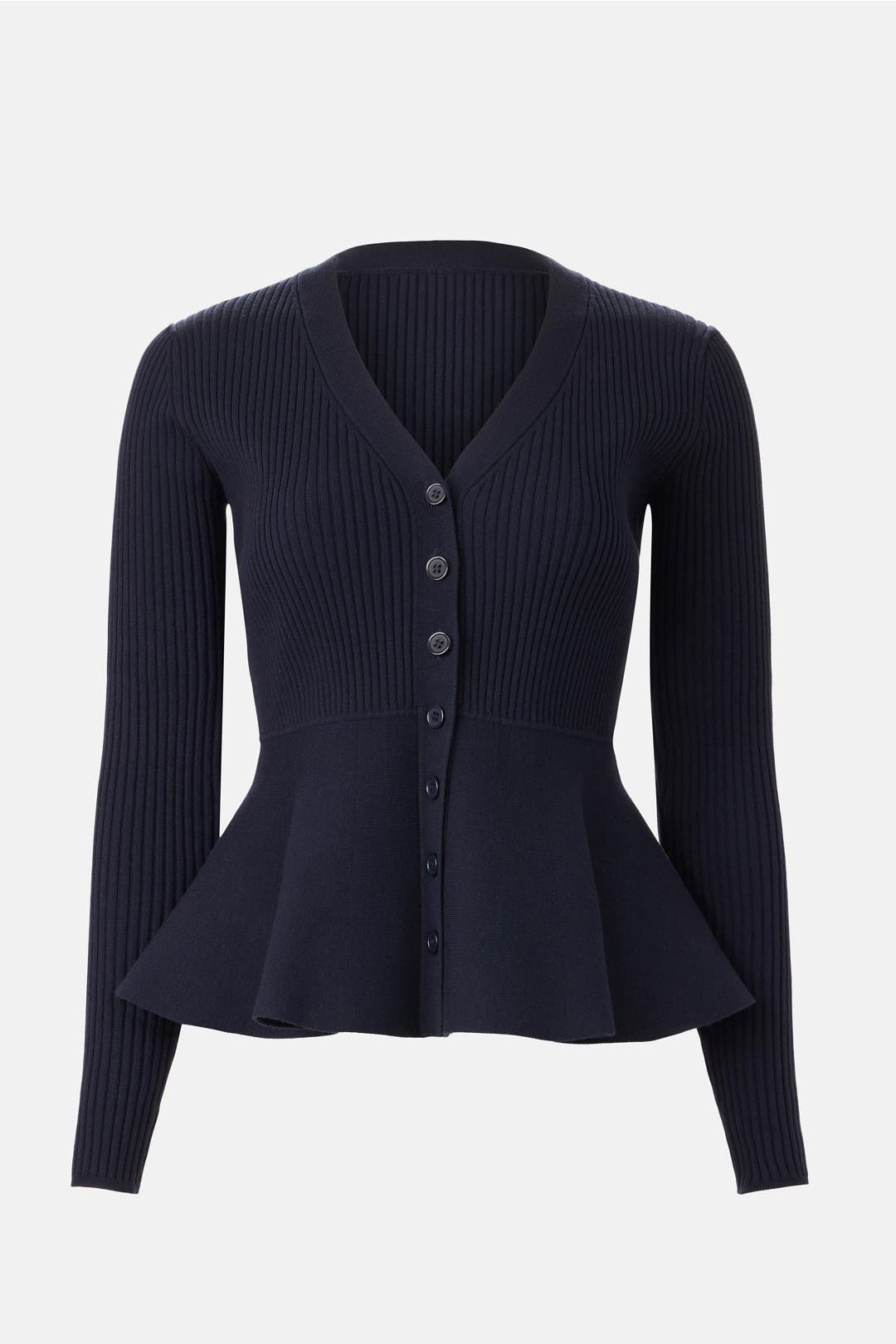 V-Neck Peplum Cardigan by Jason Wu x RTR | Rent the Runway