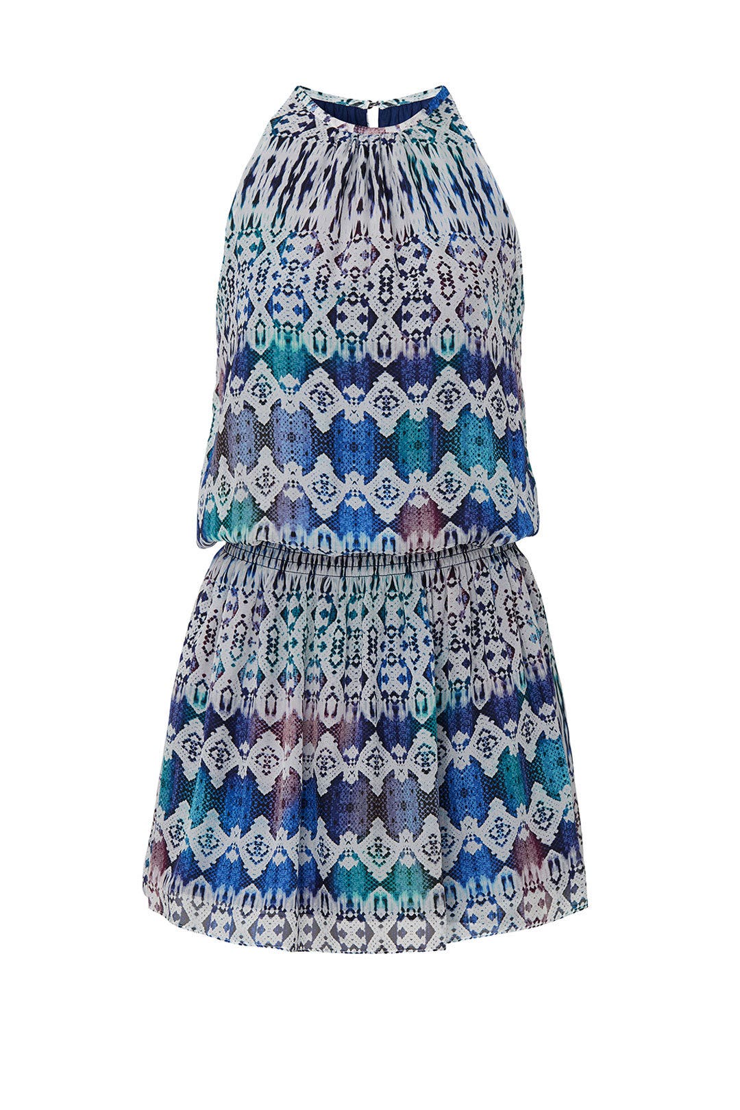 Paris Printed Georgette Mini Dress by Ramy Brook
