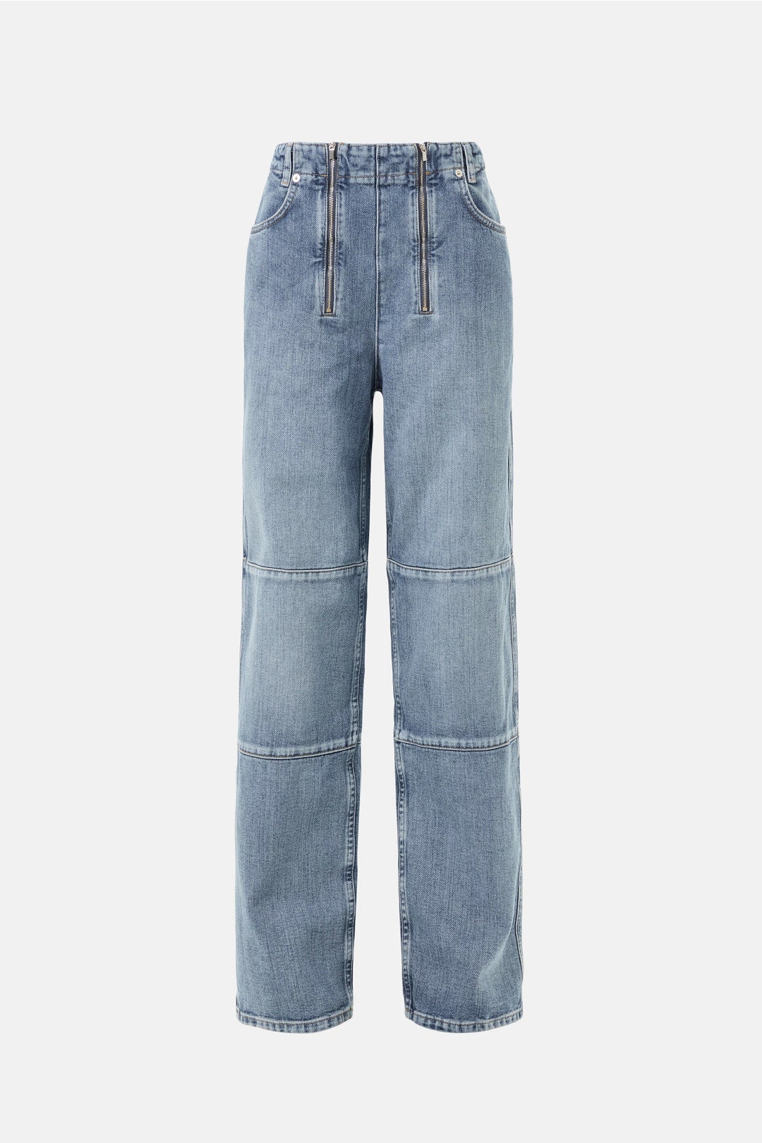Classic Wash Denim Fischer Jeans by Tibi
