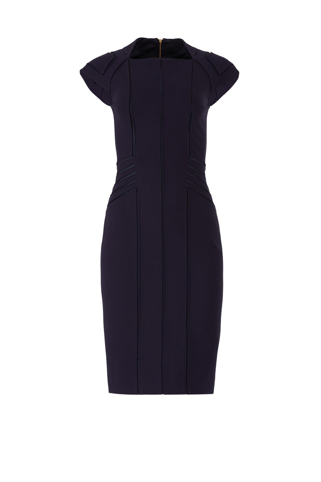 Navy Oralia Sheath by CATHERINE DEANE