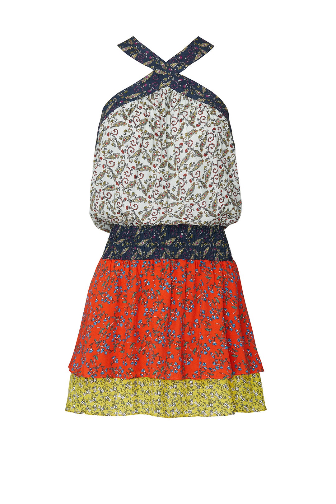 Printed Crystal Dress by Ramy Brook