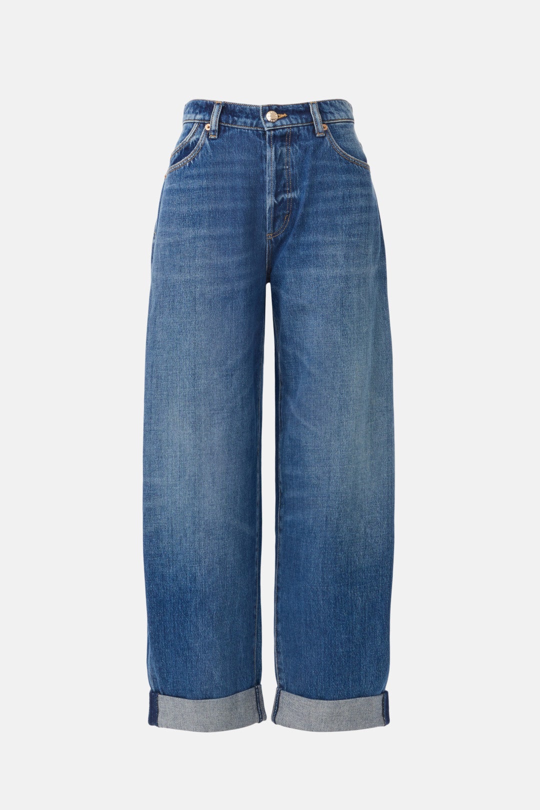 Gigi Barrel Paris Texas Turn Up Jeans by Rolla's 4
