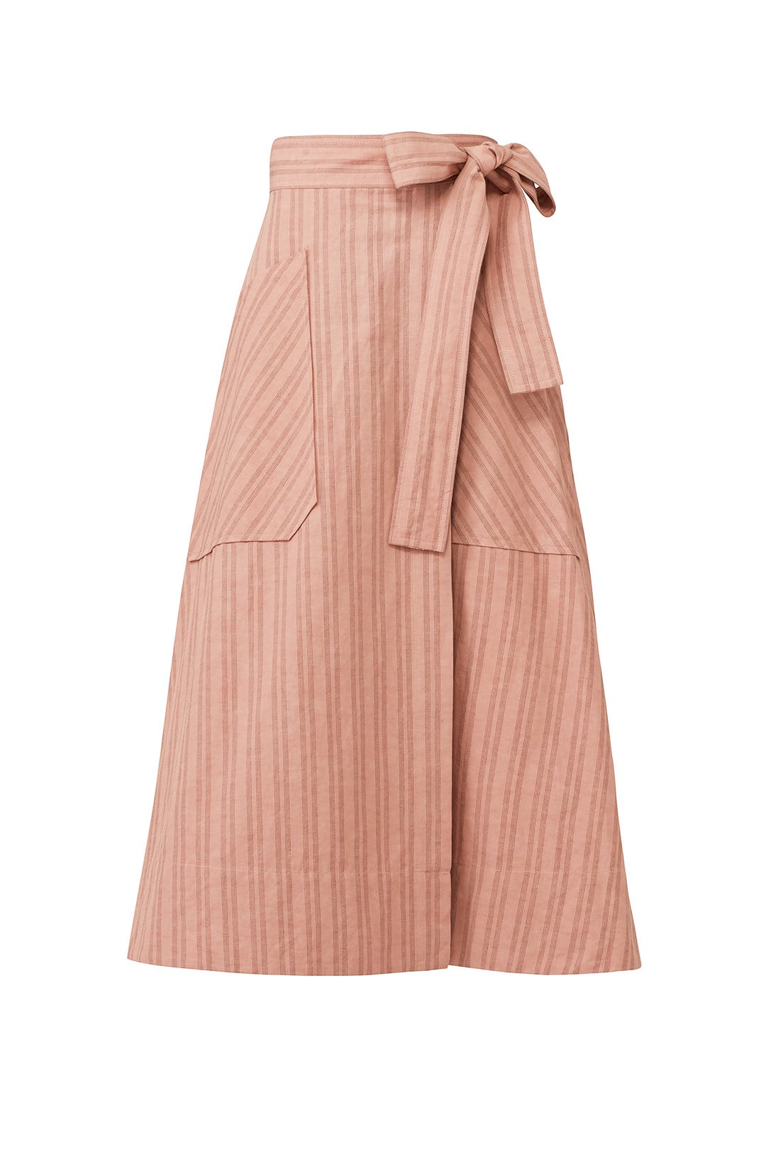 Stripe Wrap Skirt by Rebecca Taylor NYC 3