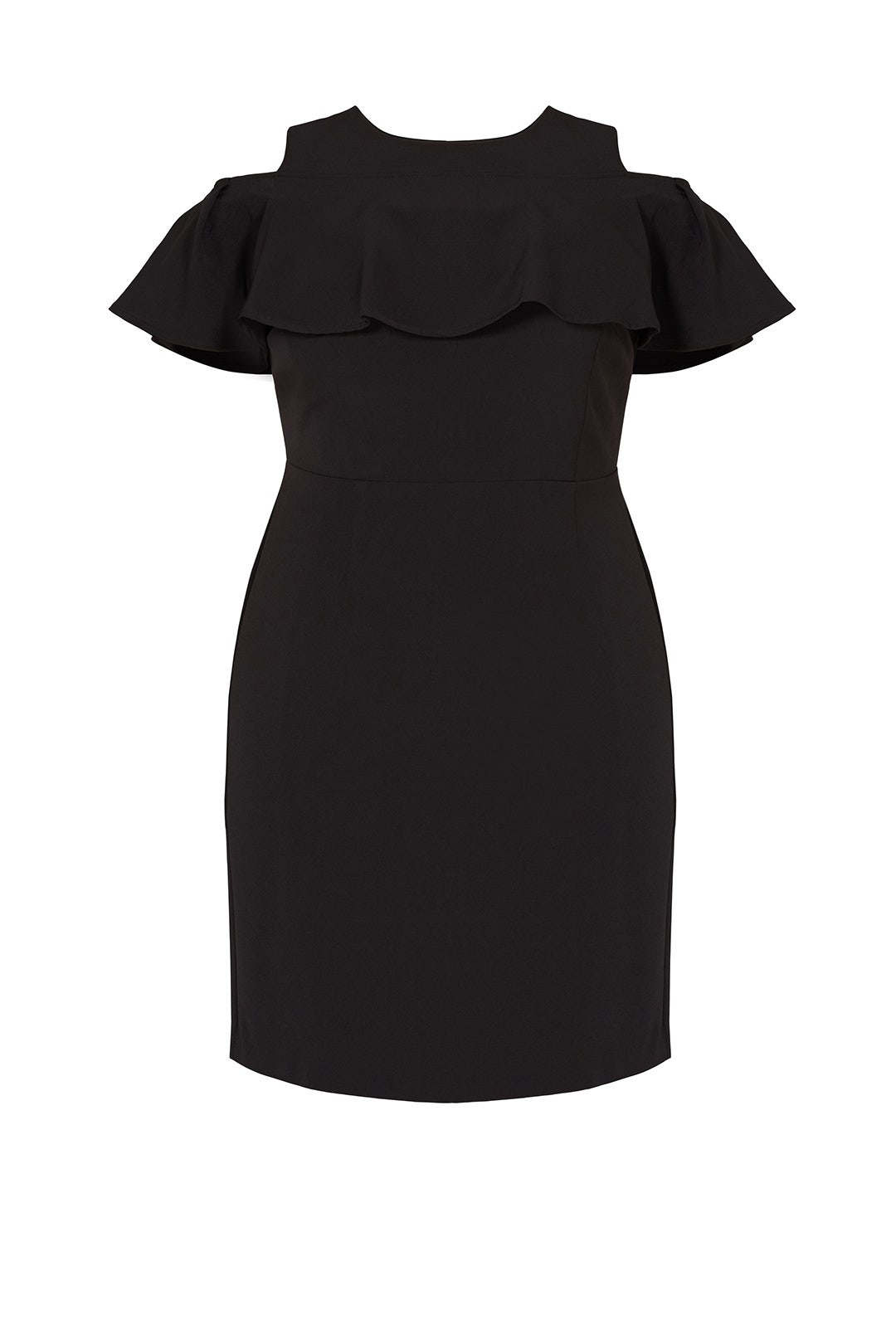 Cold Shoulder Ruffle Dress by ELOQUII 3