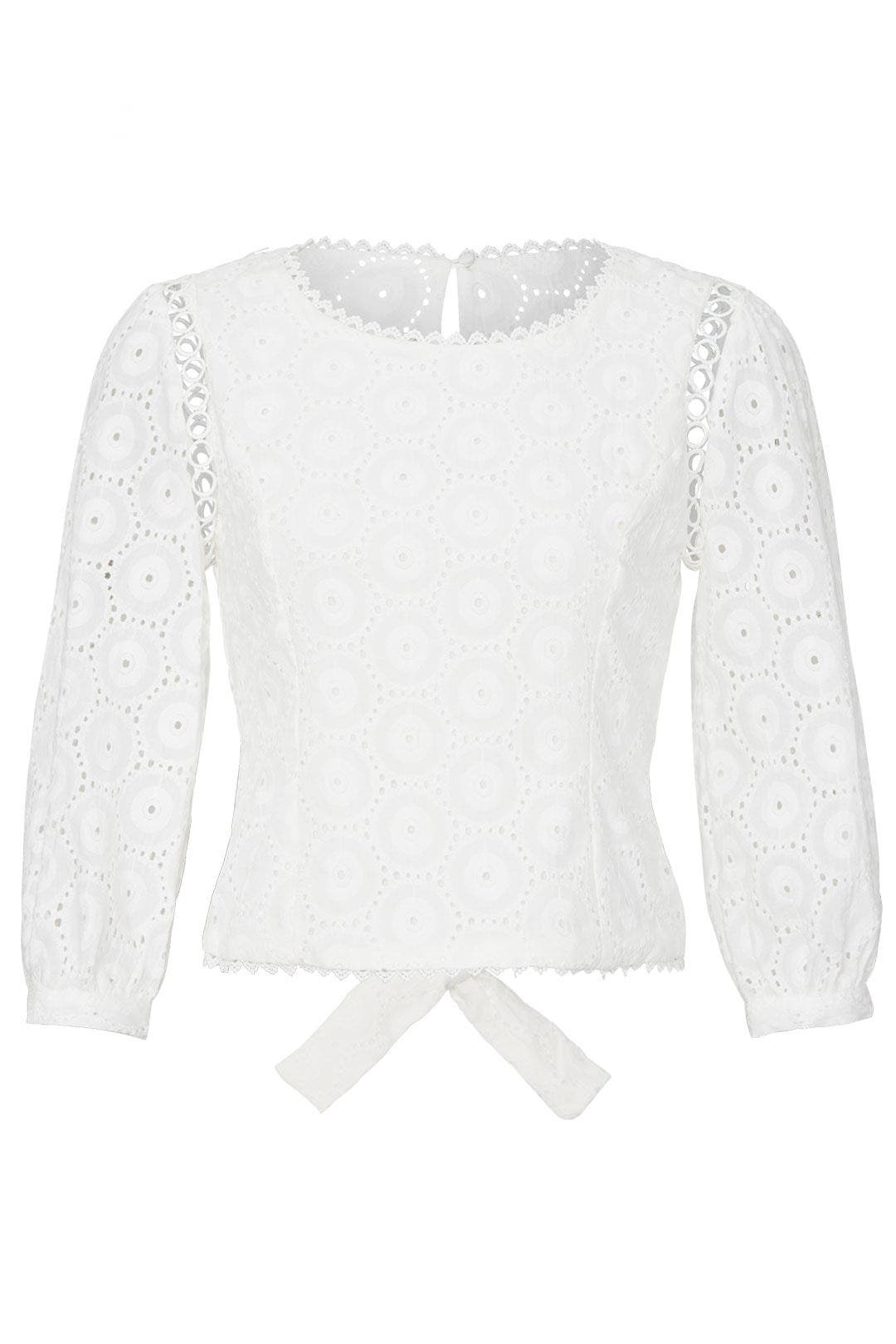Eyelet Mona Top by Line + Dot