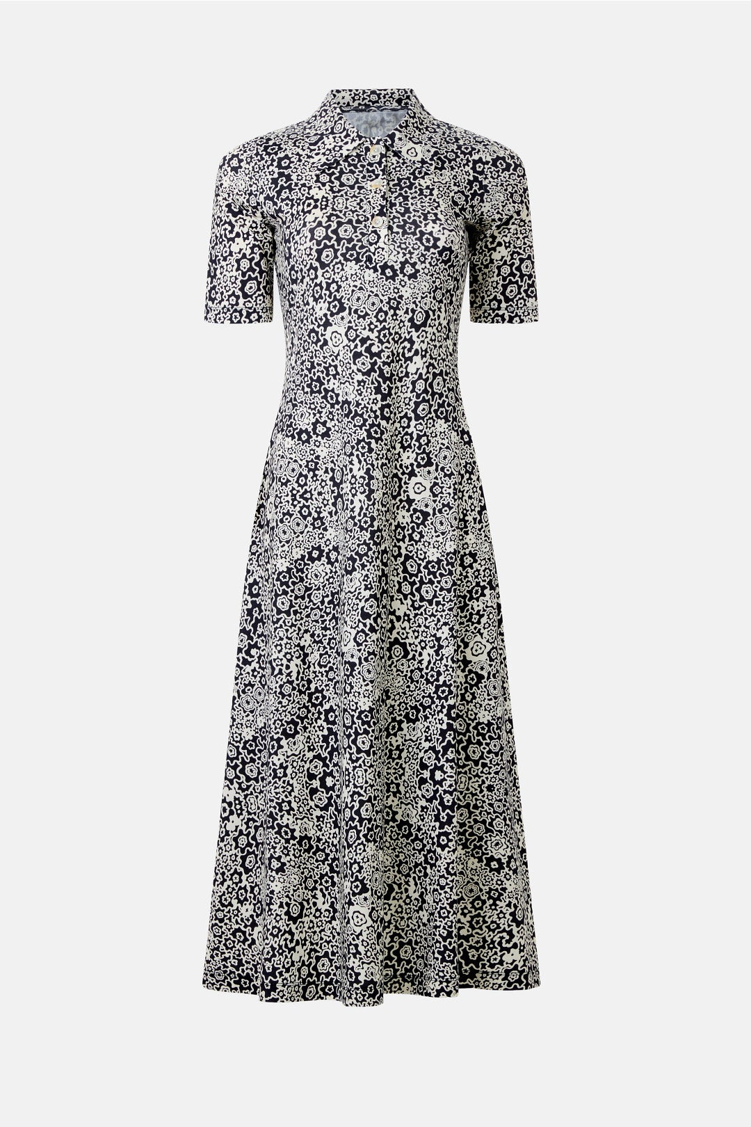 Floral Jersey Shirt Dress by Rosetta Getty x RTR