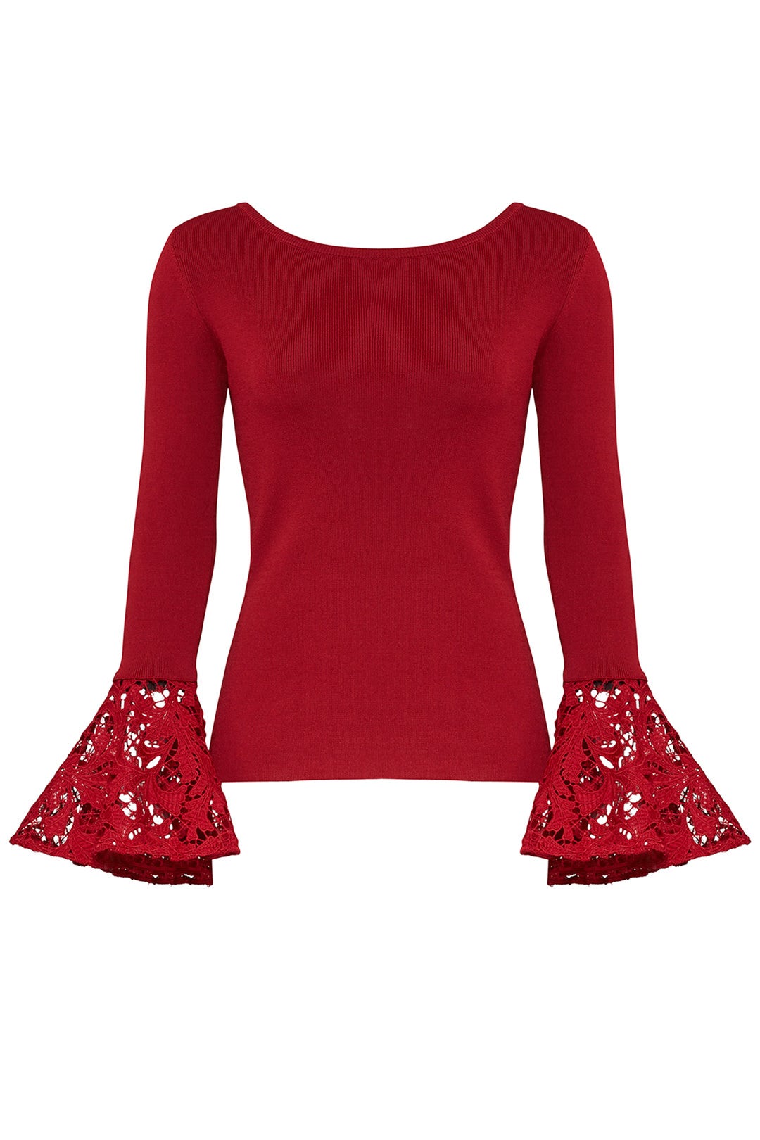 Lace Bell Sleeve Top by Sachin & Babi 3