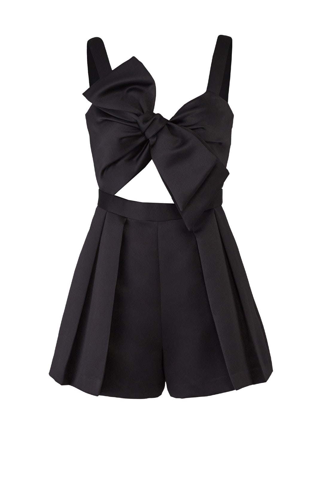 Black Fernie Romper by Jay Godfrey