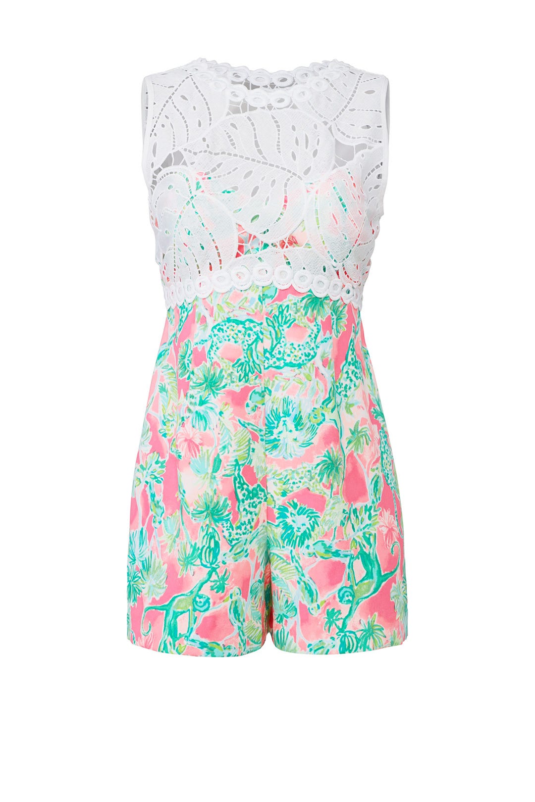 Floral Sadie Romper by Lilly Pulitzer 3