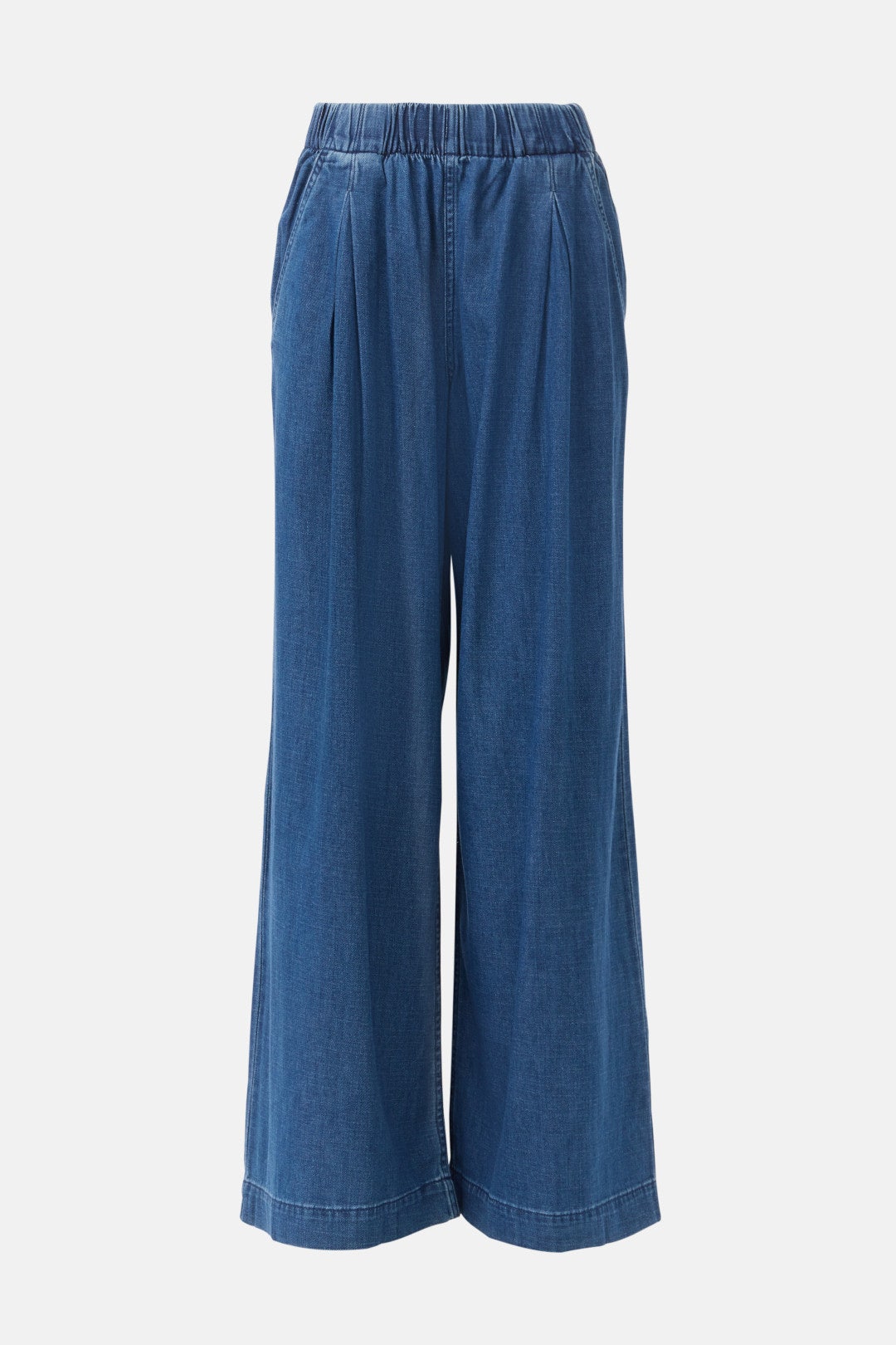 Allison Pleated Denim Trouser by Marine Layer 4