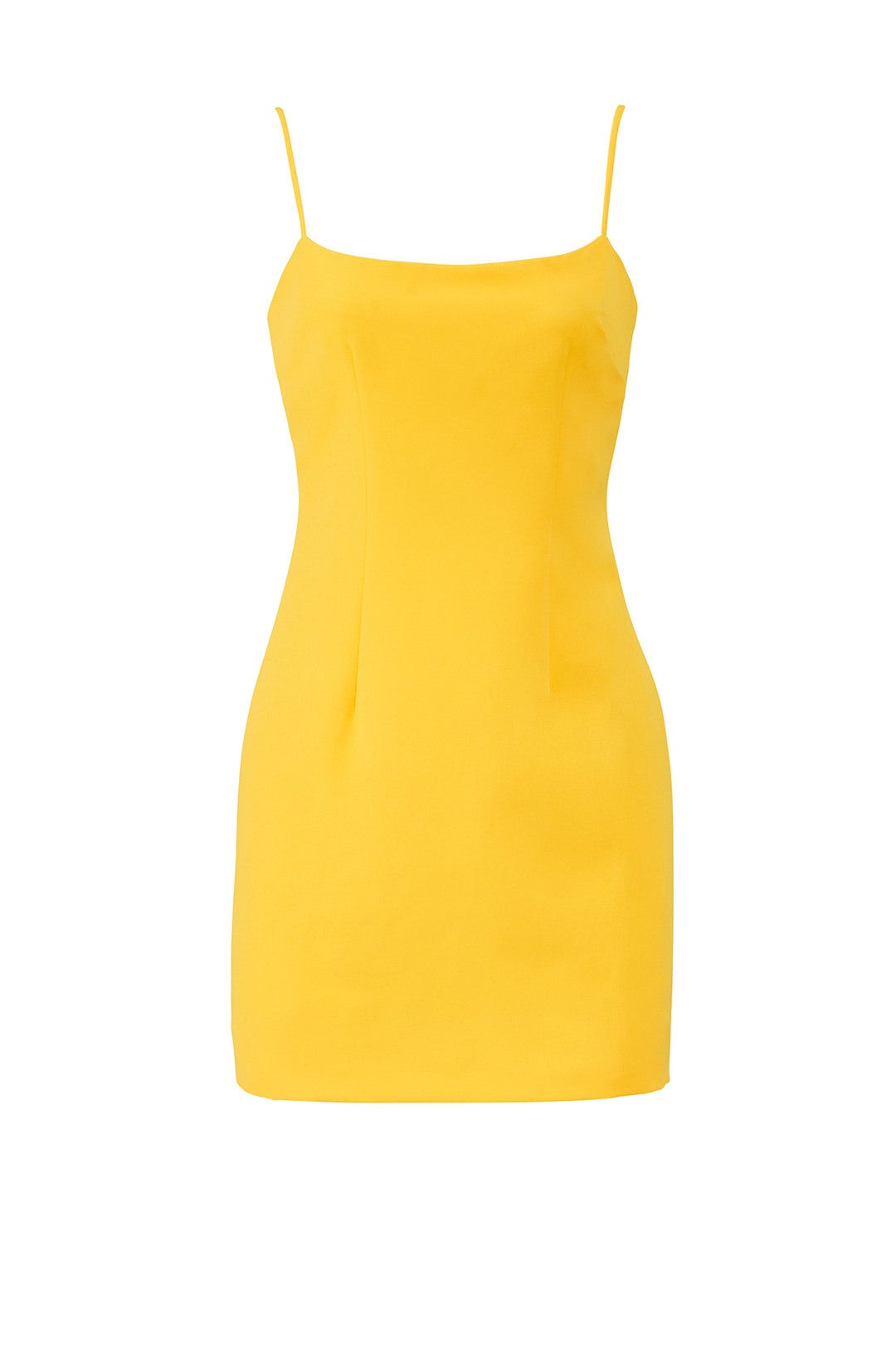 Yellow Mini Slip Dress by Milly 3