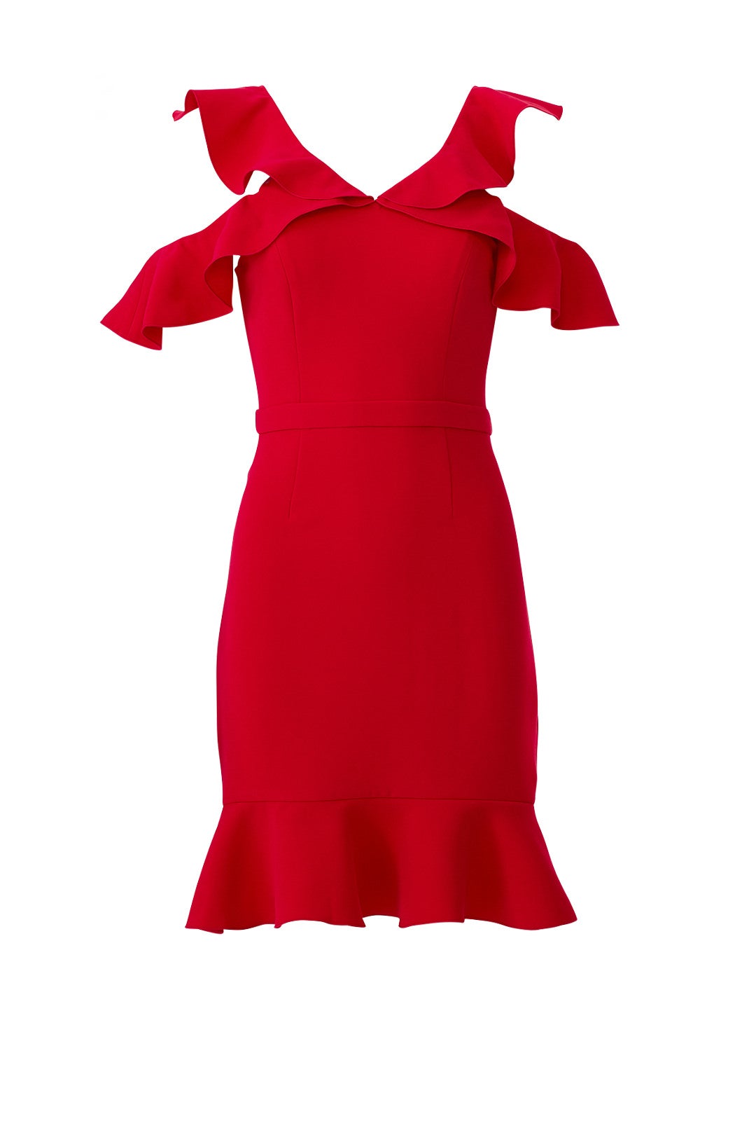 Red Delia Dress by Rachel Zoe