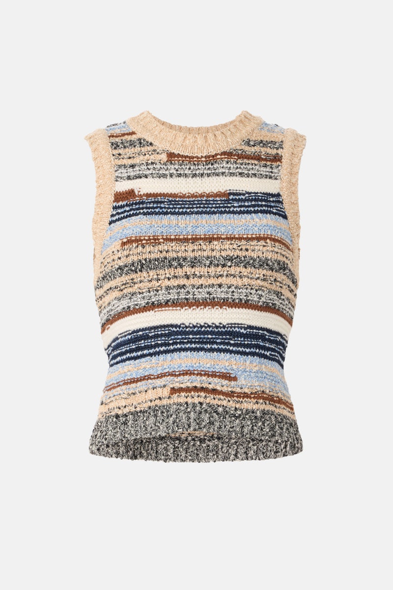 Cropped Jerrel Knit Tank by Veronica Beard - Photo 4