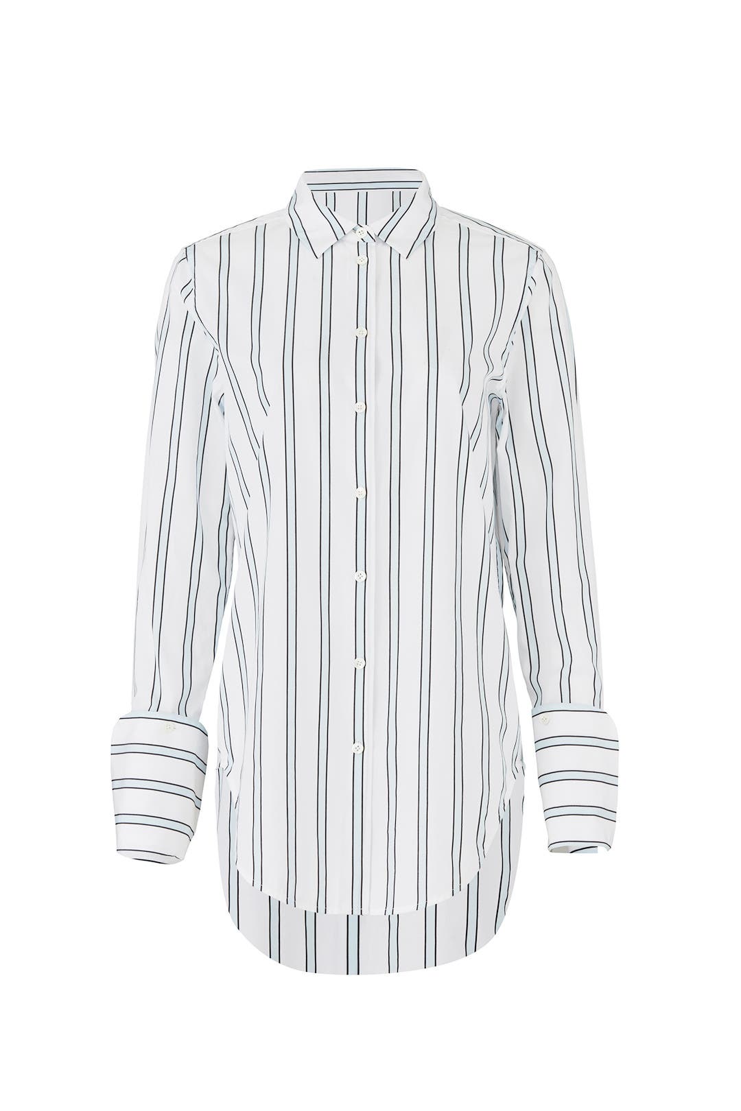 Striped Essential Button Down by Equipment for $83 | Rent the Runway