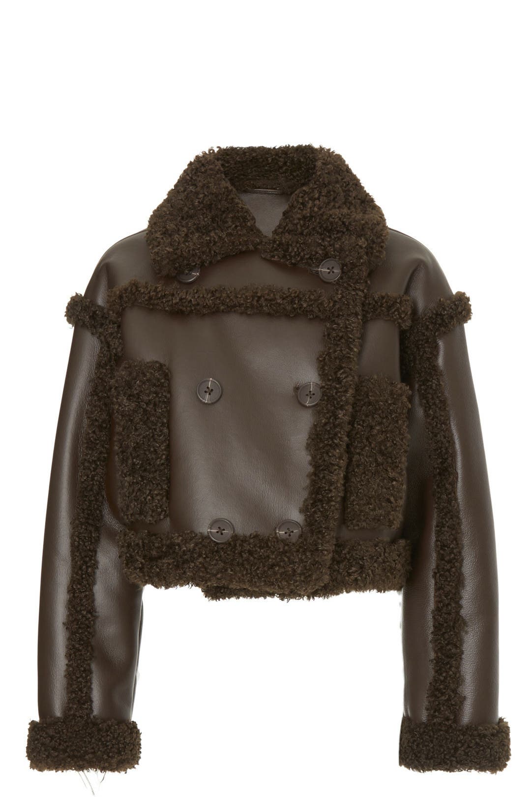 【STAND STUDIO】フェイクシャーリング ジャケット KRISTY Kristy Jacket by Stand Studio | Rent the Runway