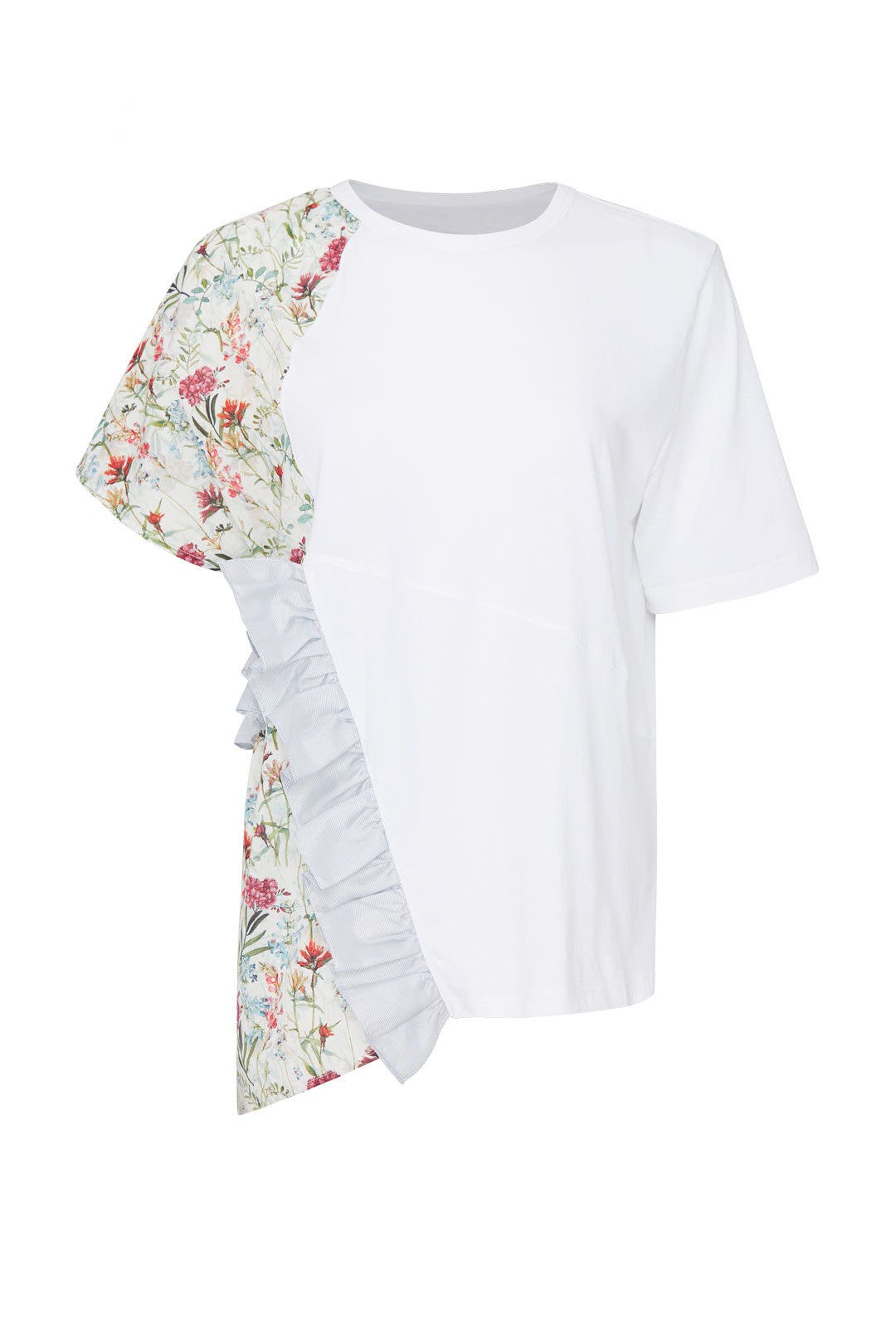 Floral Panel T-Shirt by Clu 3