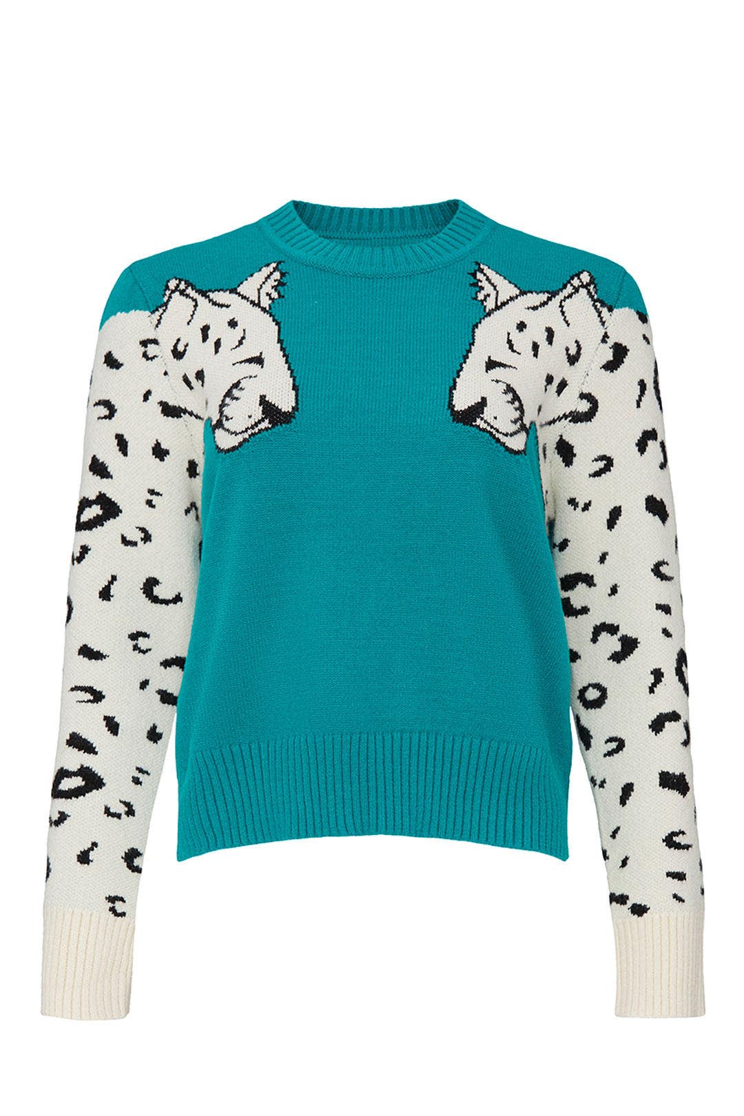 Snow Leopard Knit Sweater by MINKPINK 4
