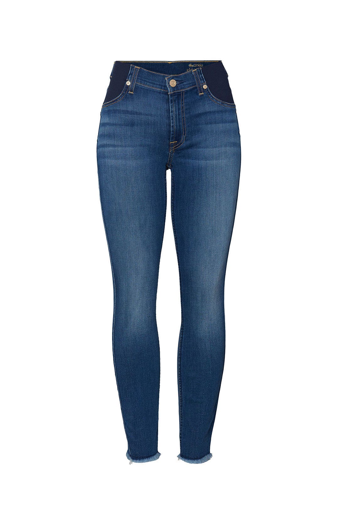 New Luxe Maternity Ankle Skinny Jeans by 7 For All Mankind
