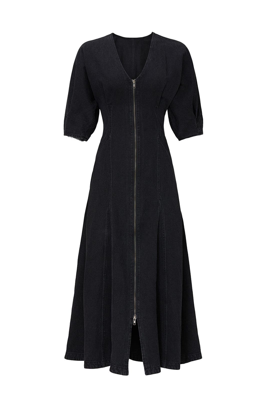 Black Denim Sophie Dress by Mara Hoffman | Rent the Runway