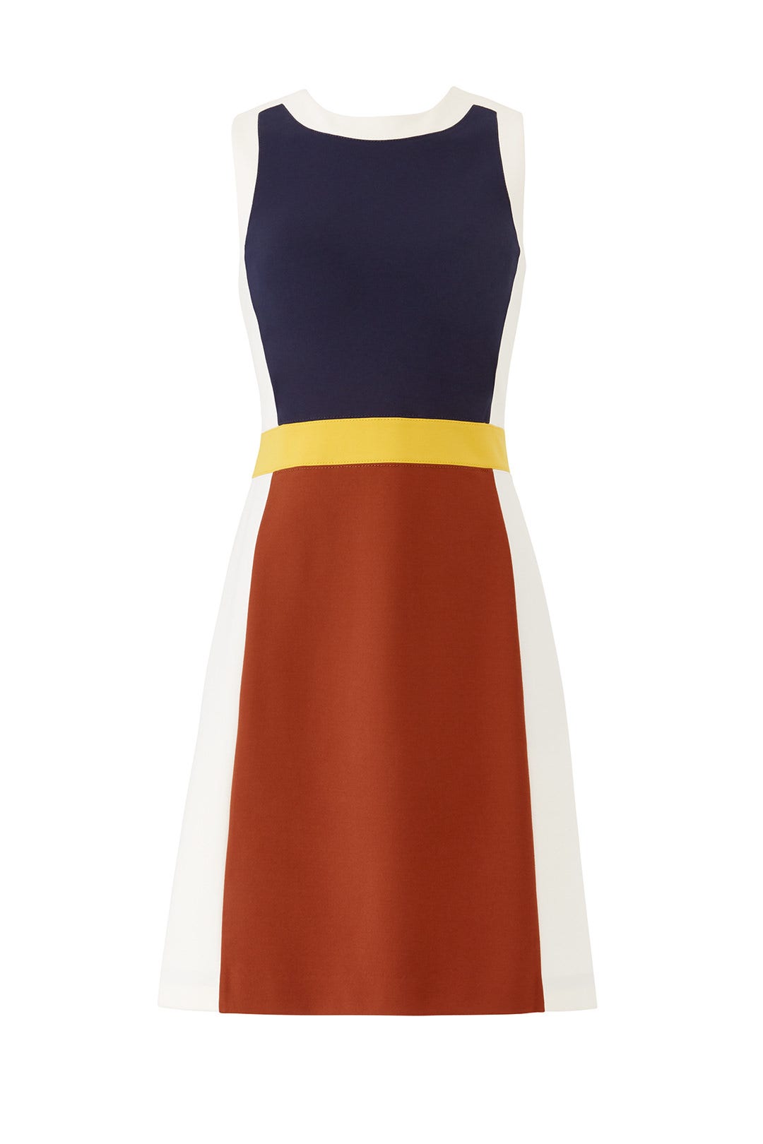 Colorblock Mya Dress by Tory Burch