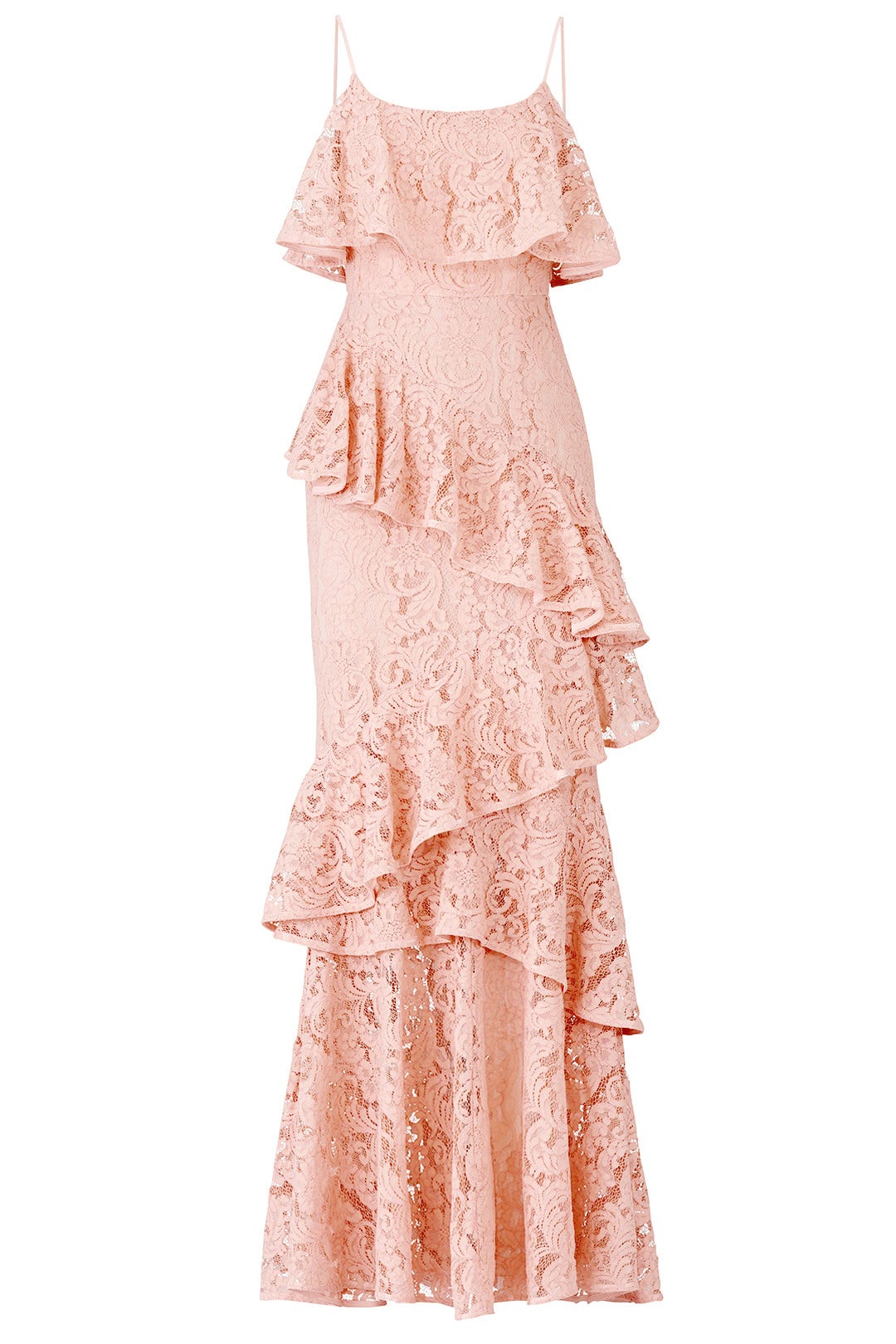 Hushed Dove Lace Gown by Cooper Street
