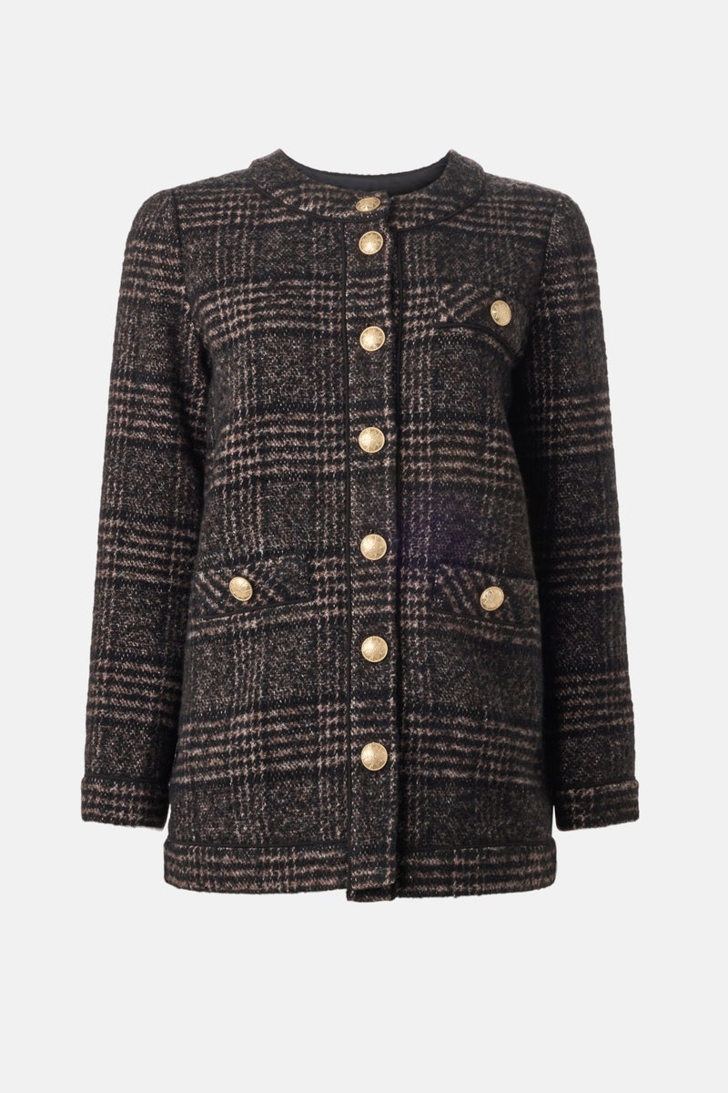 Gwyneth Collarless Jacket by Dea Kudibal - Photo 4